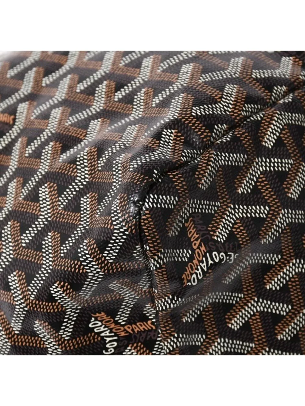 Goyard Saint Louis GM Brown Tote Bag